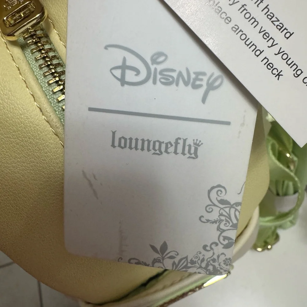 Rare Loungefly x Top Knot Disney Tinker Bell Mini Backpack – NWT  with Faux Fur - Picture 5 of 8